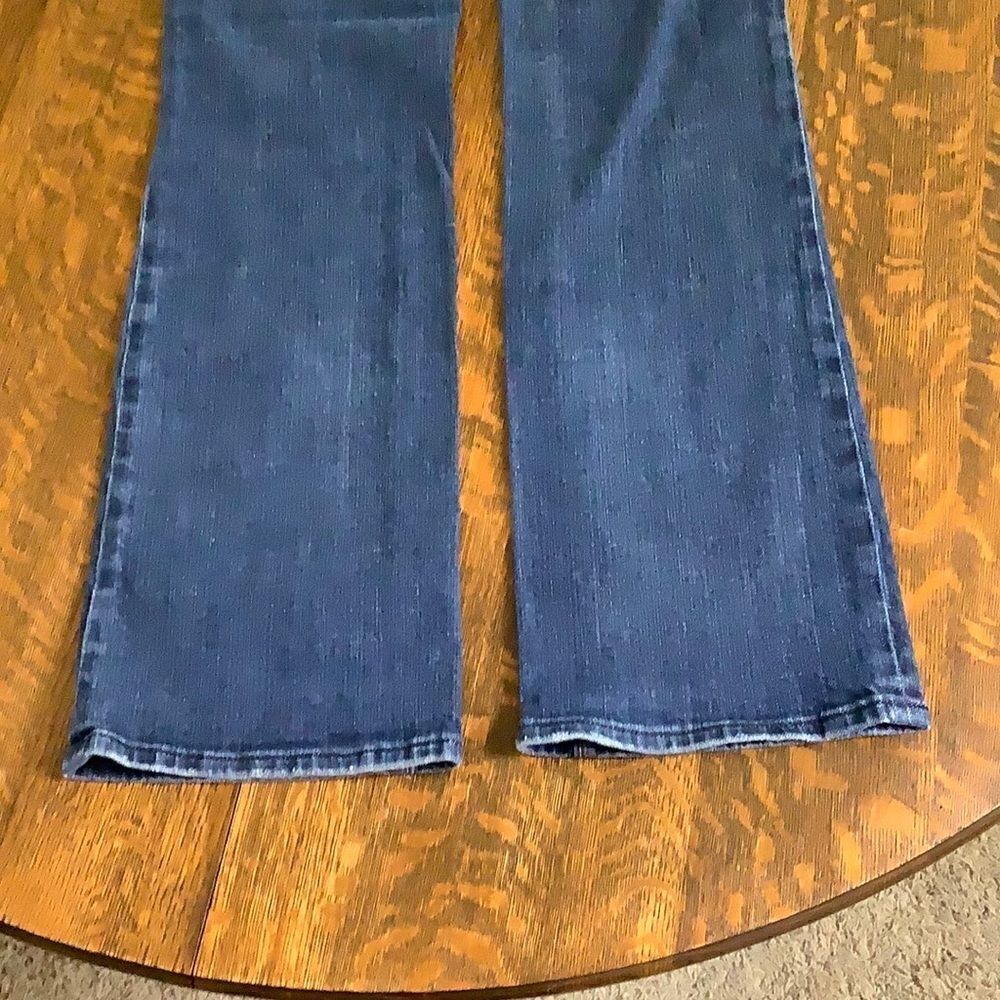 Vigoss Medium Wash Distressed Bootcut Jeans - Picture 6 of 16